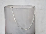 Unisex Solid Sterling Silver Curb Chain