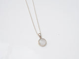 Rainbow Moonstone Pendant Necklace