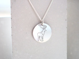 Stag Necklace