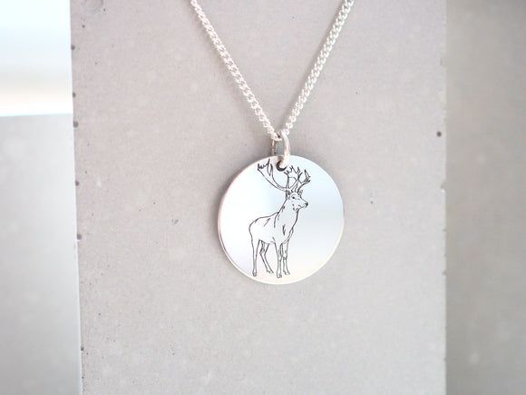 Stag Necklace