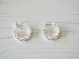Curb Chain Hoops