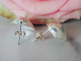 Silver Shell Studs