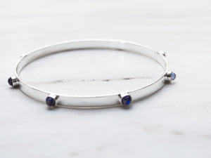 Moonstone Stud Bangle