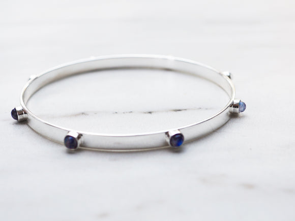 Moonstone Stud Bangle