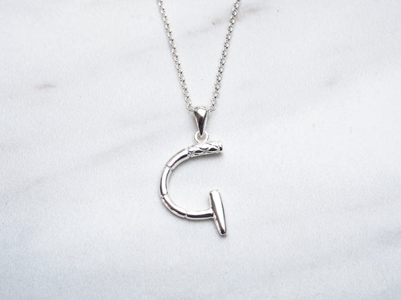 Polo Mallet Swing Necklace