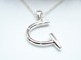 Polo Mallet Swing Necklace