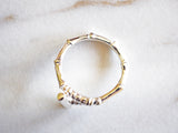 Silver Polo Mallet Ring